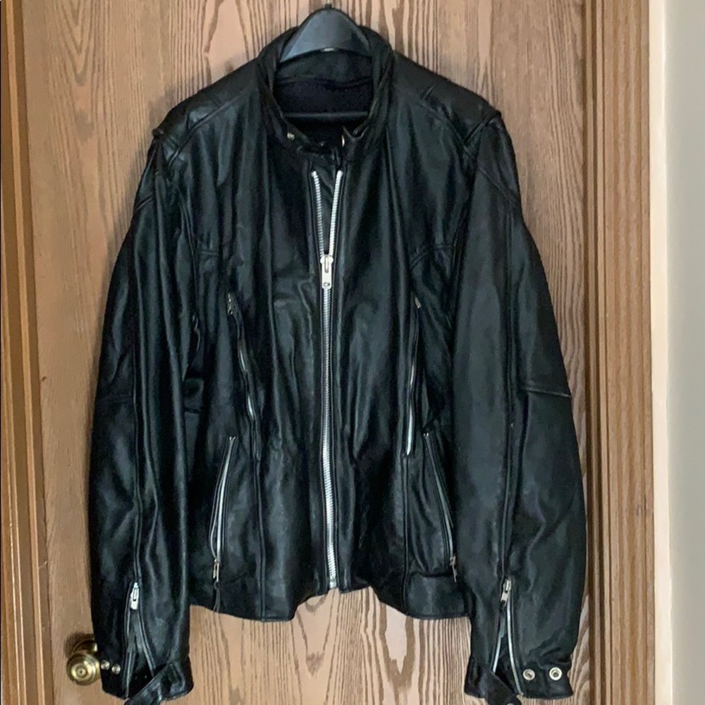 Leather riding jacket. Needs to be gone!